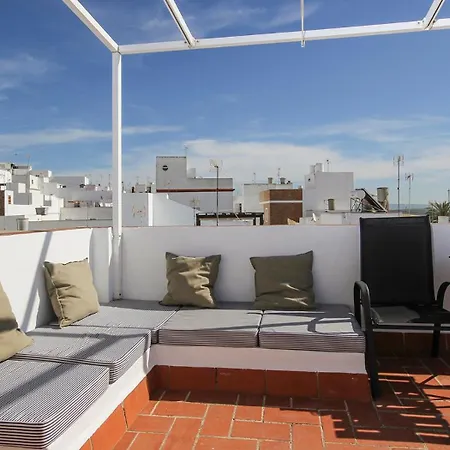 Holiday home Extramuros Town House With Roof Terrace And Sea View In The Center Of Conil
